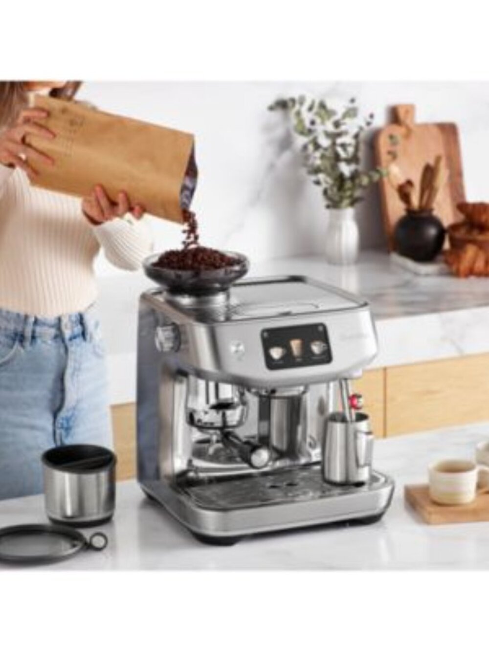 Breville Oracle Jet Espresso Machine Silver NEW - Picture 11 of 13